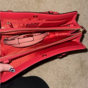 Elegant Red Women's Handbag